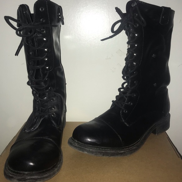 cathy jean combat boots